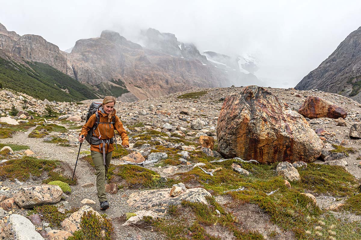 Fjallraven Keb Eco-Shell Jacket (hiking in the rain)